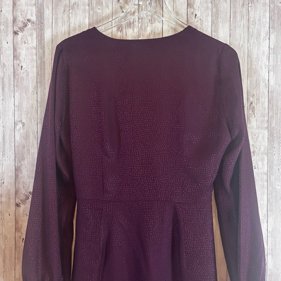 Intermix Nadia Silk Jacquard Midi Dress - Picture 9 of 10